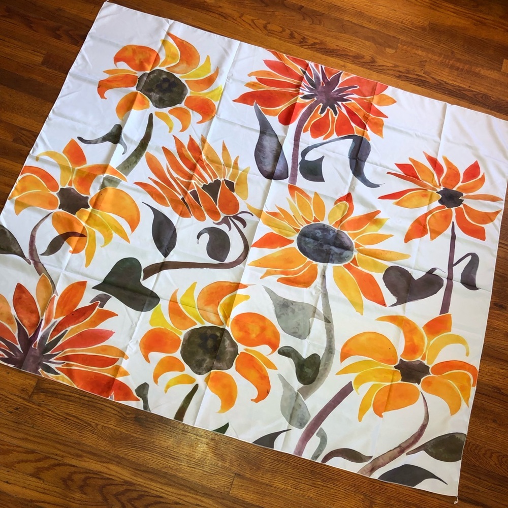 Floral tapestry